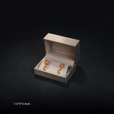 Free Sample Stock Mens Jewellery Gift Packaging Box Cheap Wedding Dating Ring Leather Bracelet Bangle Jewelry Box for Women