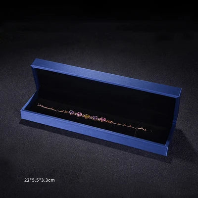 Free Sample Stock Mens Jewellery Gift Packaging Box Cheap Wedding Dating Ring Leather Bracelet Bangle Jewelry Box for Women