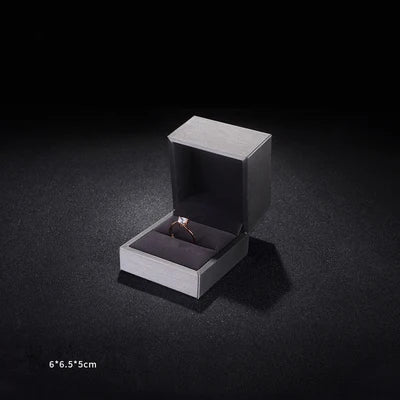 Free Sample Stock Mens Jewellery Gift Packaging Box Cheap Wedding Dating Ring Leather Bracelet Bangle Jewelry Box for Women