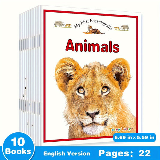 Set Of 10, English Books In My Encyclopedia Series, Gift for Kids - Children's Educational Assistance Book - Published By Sunshine Children's Educational Association - 2023-06-15