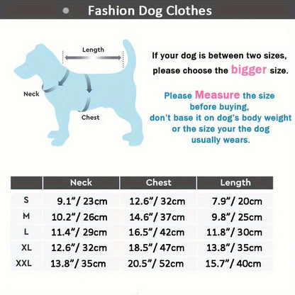 Dog Winter Clothes, Puppy Warm Jacket, Pet Coat For Small Medium Dogs With D-ring Vest Costumes