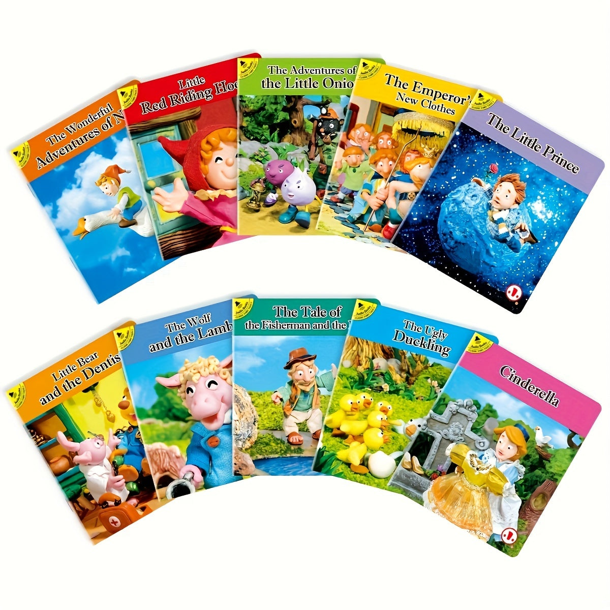 1 Set Of 10 English Children's Story Picture Books 2