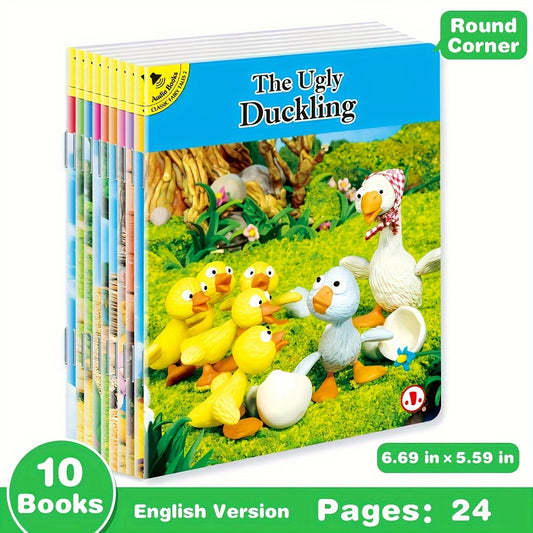 1 Set Of 10 English Children's Story Picture Books 2