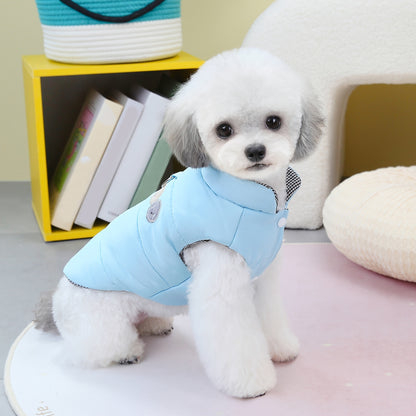 Dog Winter Clothes, Puppy Warm Jacket, Pet Coat For Small Medium Dogs With D-ring Vest Costumes